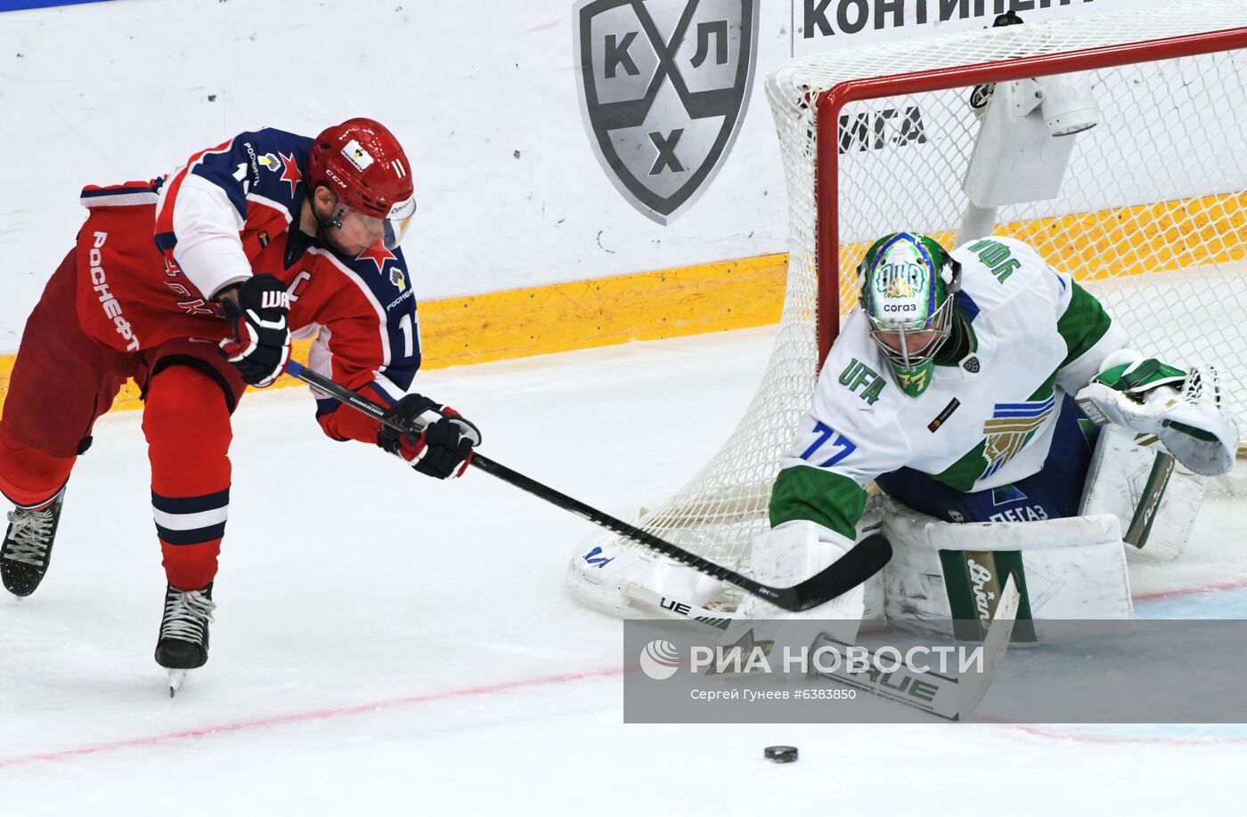 Хоккей. КХЛ. Матч ЦСКА – "Салават Юлаев"