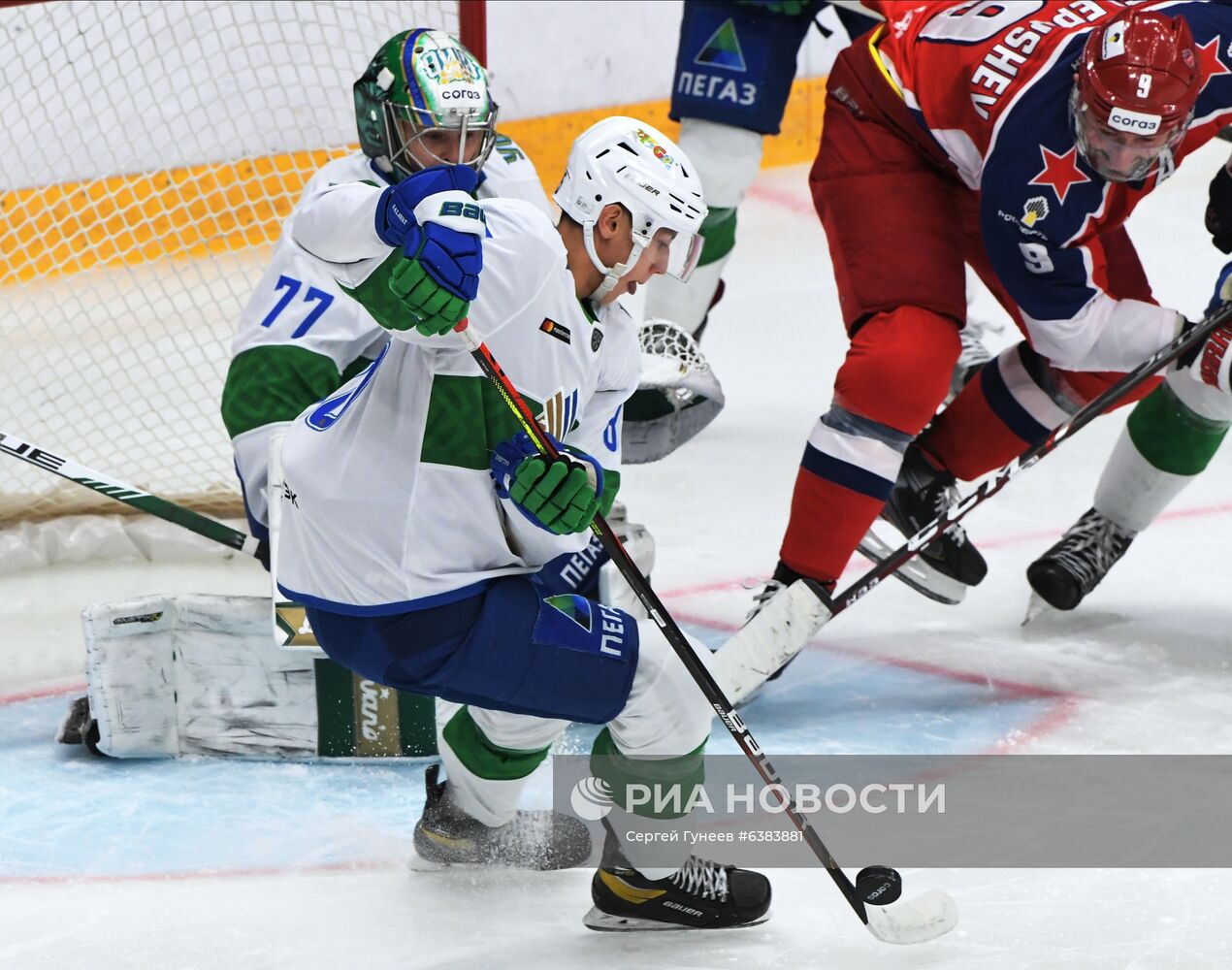 Хоккей. КХЛ. Матч ЦСКА – "Салават Юлаев"