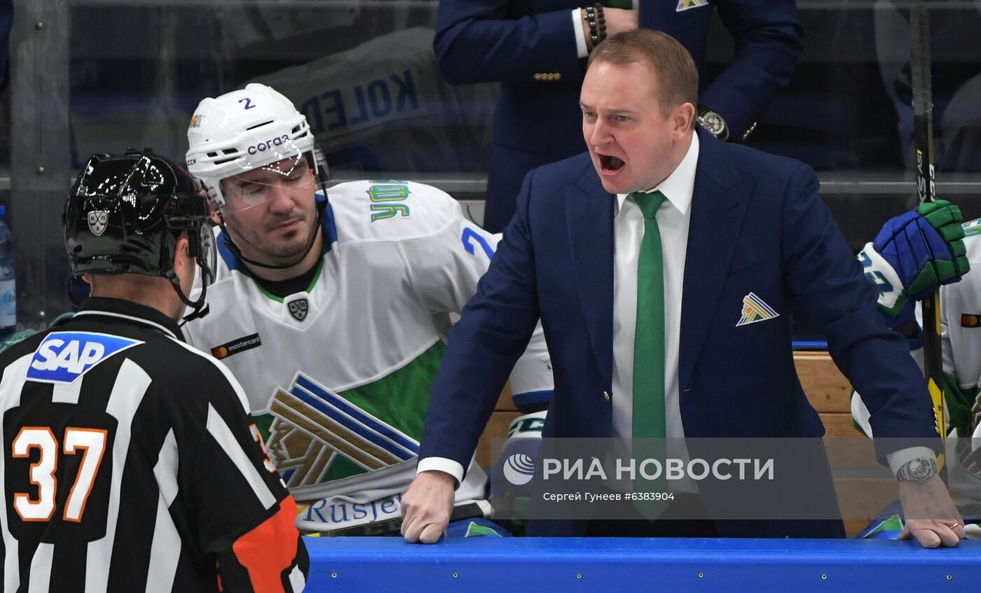 Хоккей. КХЛ. Матч ЦСКА – "Салават Юлаев"