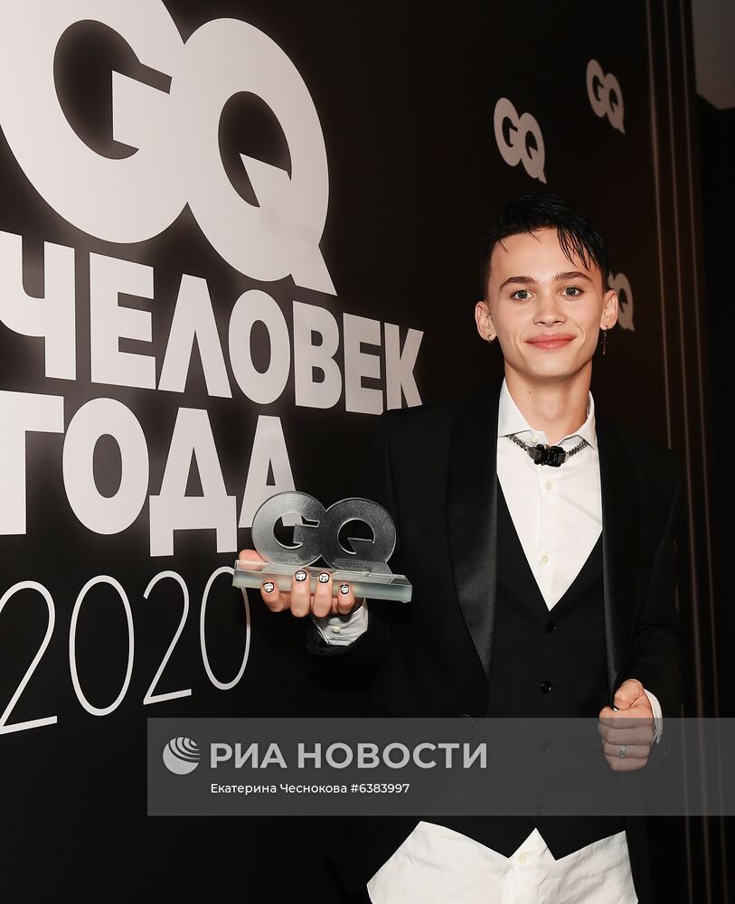 Премия "Человек года – 2020" по версии журнала GQ