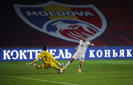 Футбол. Товарищеский матч. Молдавия - Россия
