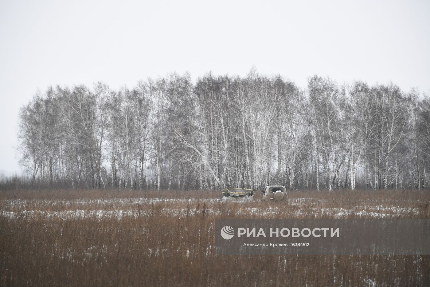 В Новосибирске из-за проблем с двигателем вынужденно сел Ан-124