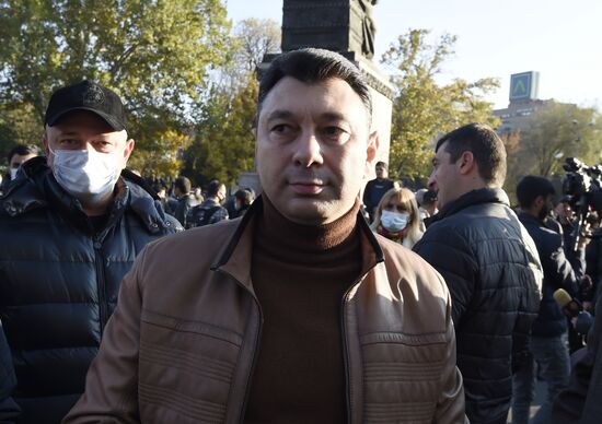 Митинг оппозиции в Ереване