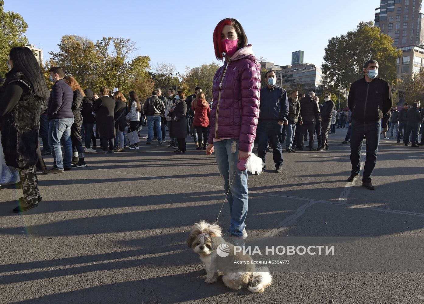 Митинг оппозиции в Ереване