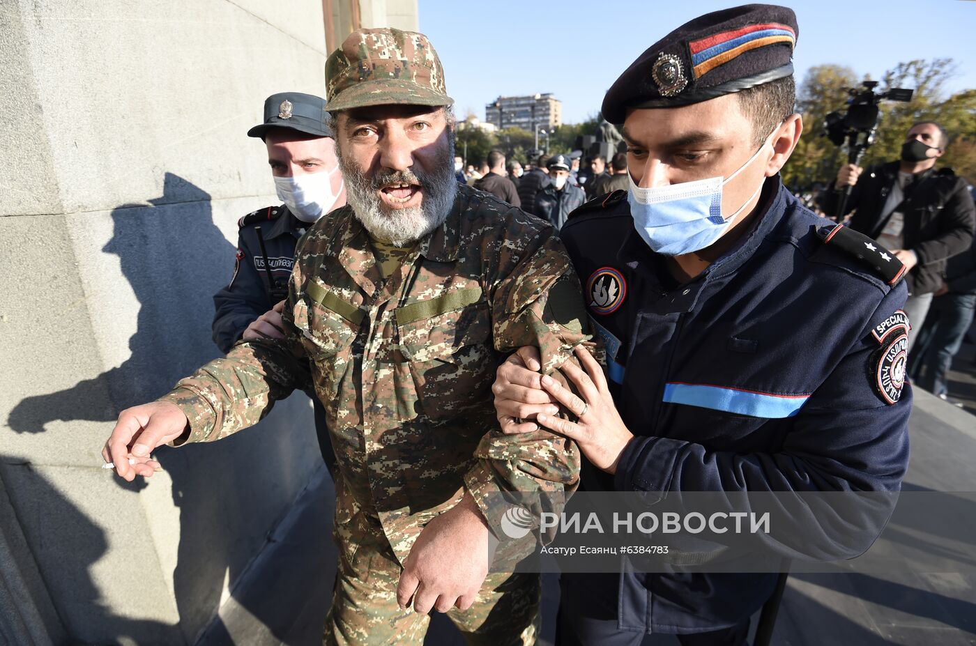 Митинг оппозиции в Ереване