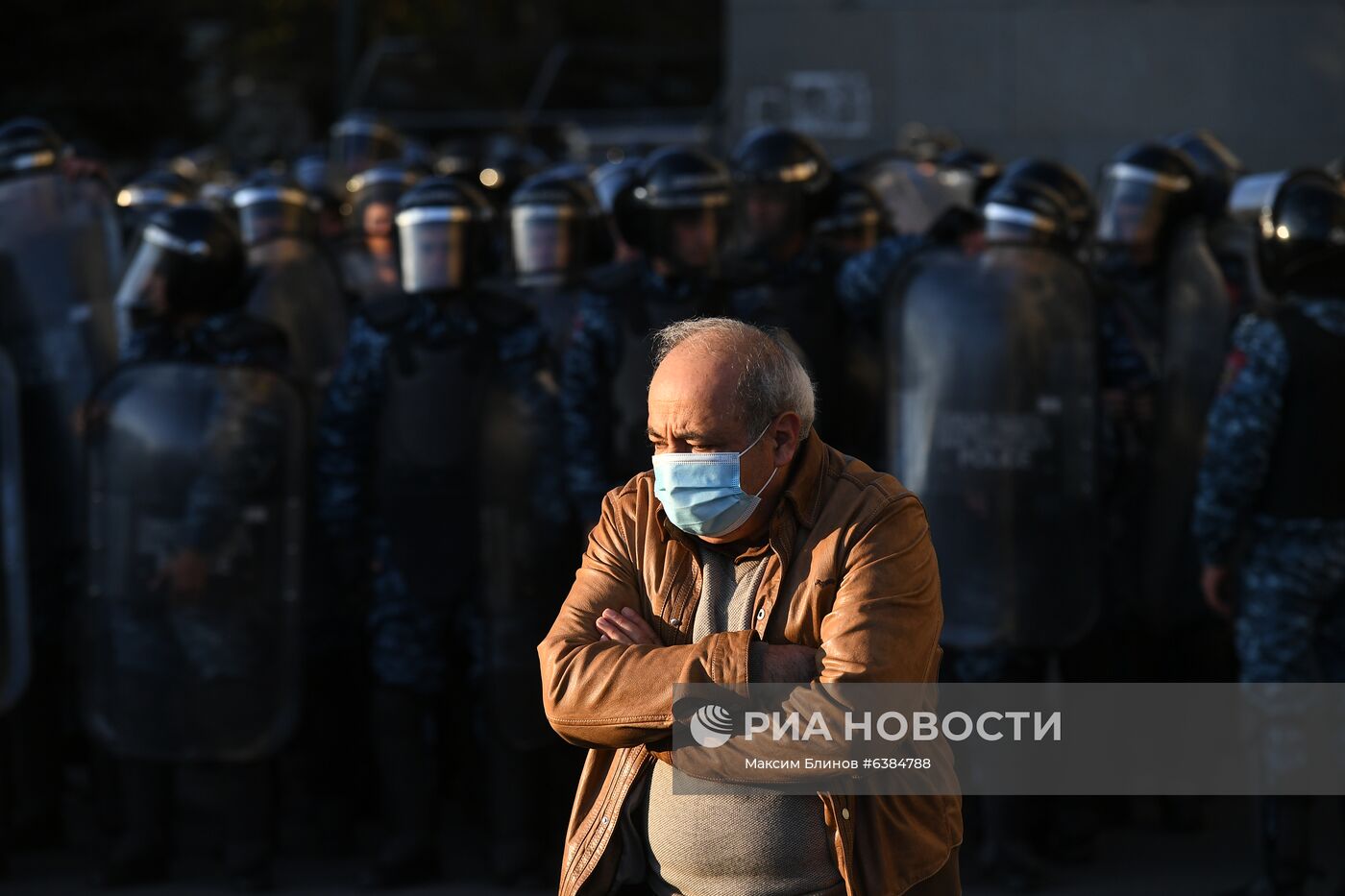 Митинг оппозиции в Ереване