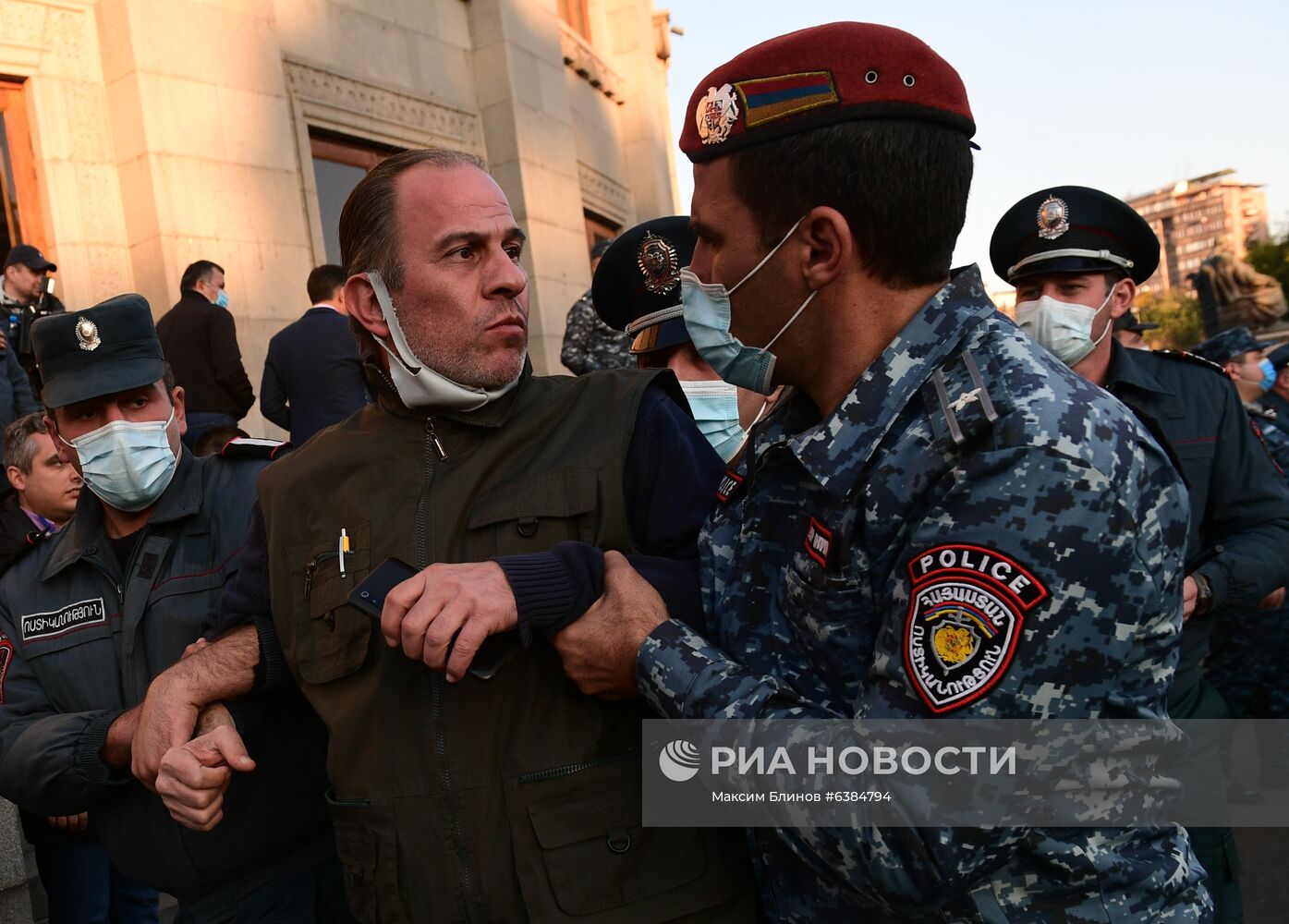 Митинг оппозиции в Ереване