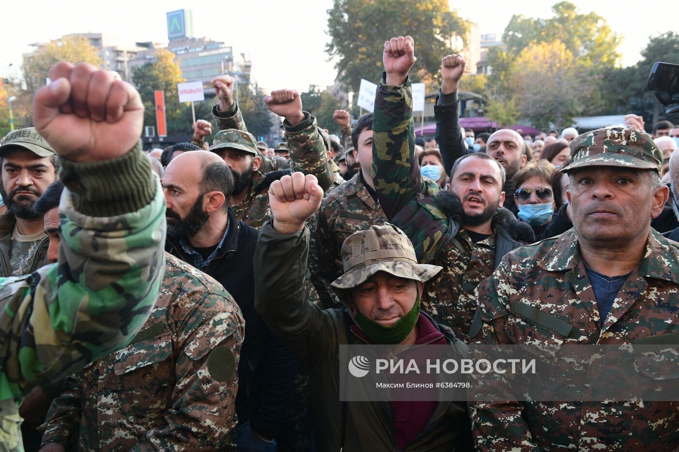 Митинг оппозиции в Ереване