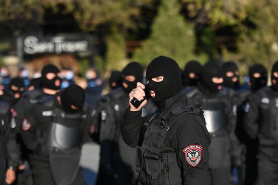 Митинг оппозиции в Ереване