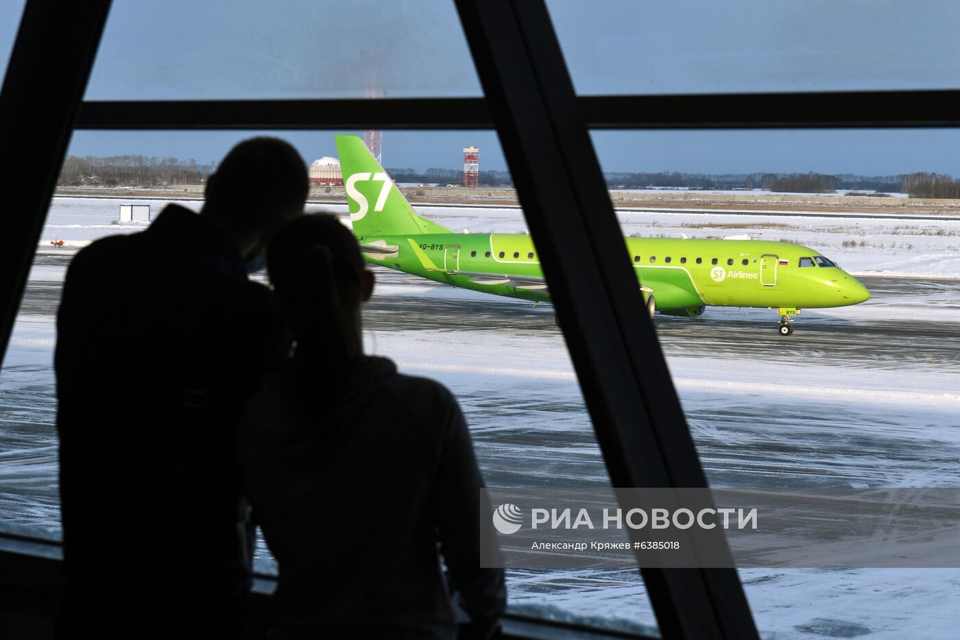 Аэропорт Толмачево в Новосибирске