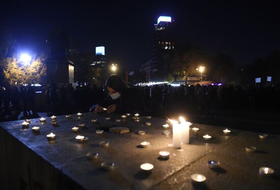 Митинг оппозиции в Ереване