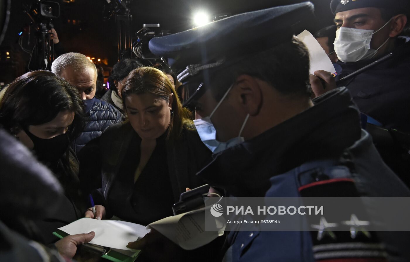 Митинг оппозиции в Ереване