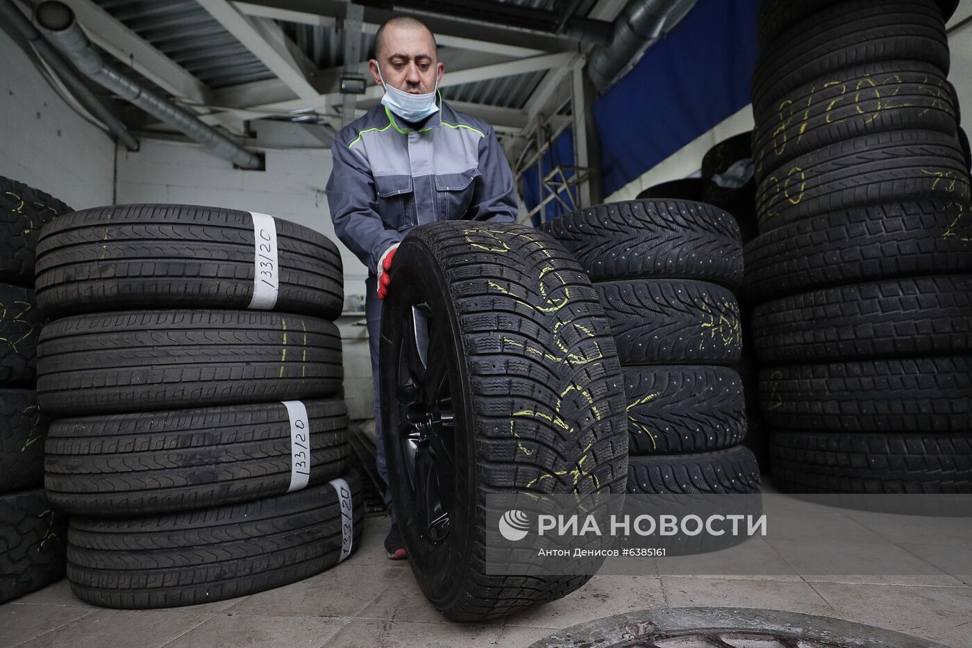 Шиномонтажный сезон в Москве