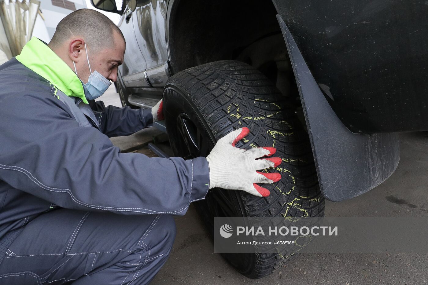 Шиномонтажный сезон в Москве