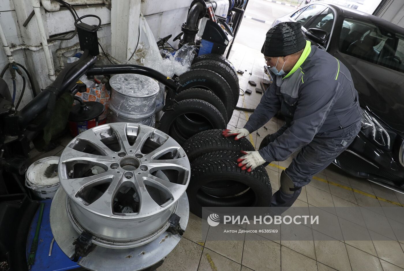 Шиномонтажный сезон в Москве