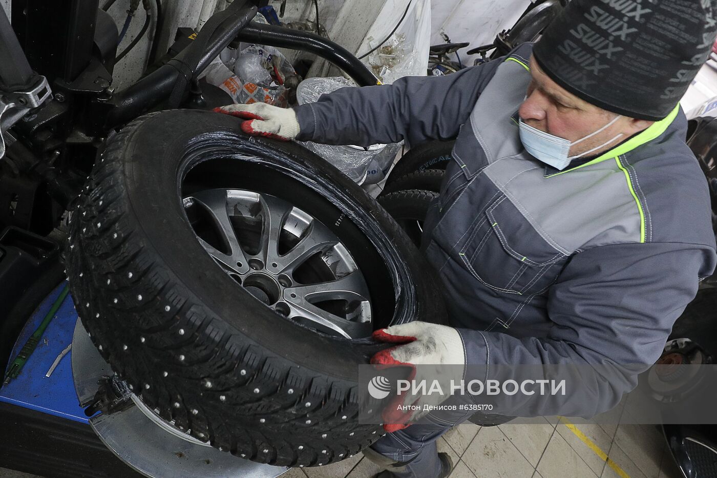 Шиномонтажный сезон в Москве