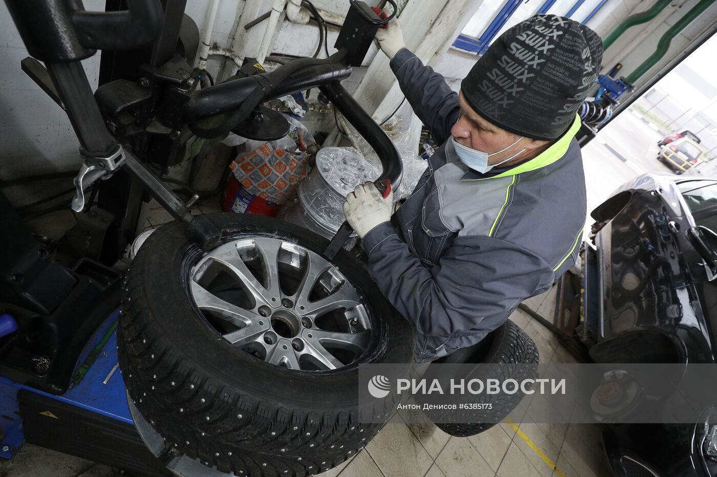 Шиномонтажный сезон в Москве