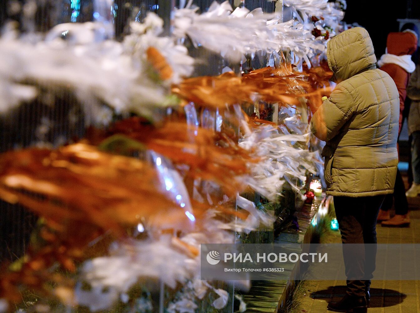 Акция памяти погибшего сторонника оппозиции Р. Бондаренко в Минске