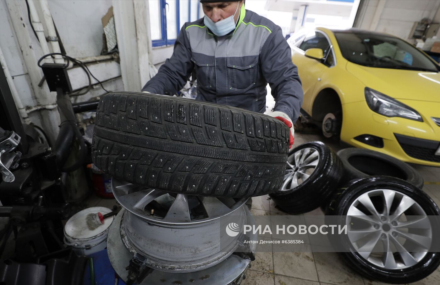 Шиномонтажный сезон в Москве