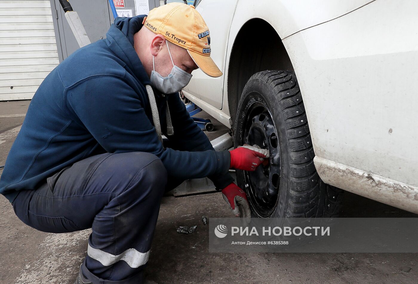 Шиномонтажный сезон в Москве