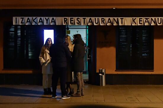 Закрытие баров и ресторанов Москвы в ночное время из-за коронавируса