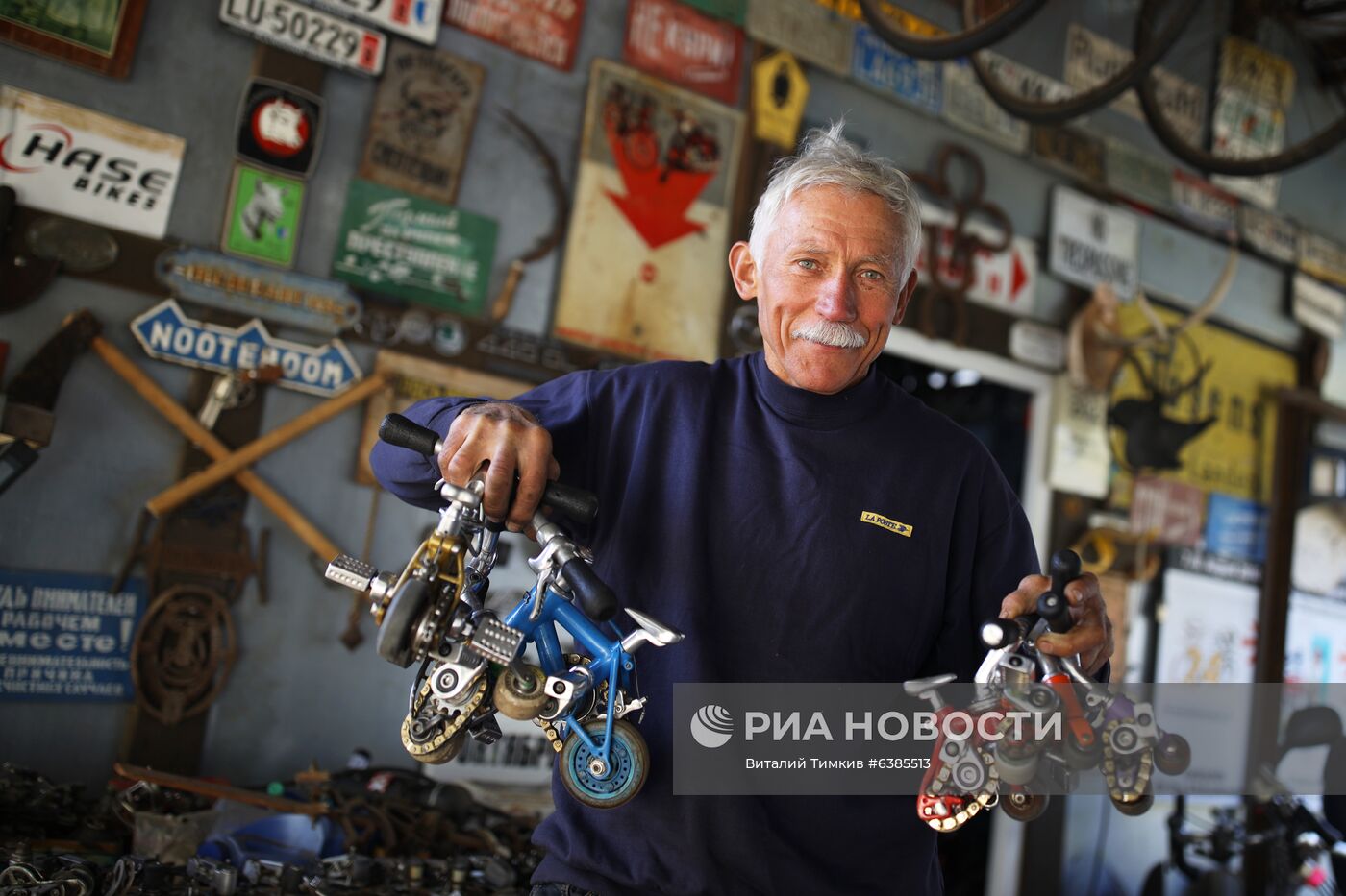 Изобретатель из Краснодарского края создает оригинальные модели велосипедов