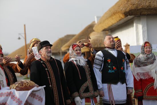 Этнодеревня "Слобожанщина" в Белгородской области