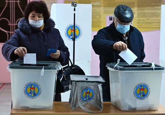 Второй тур выборов президента Молдавии