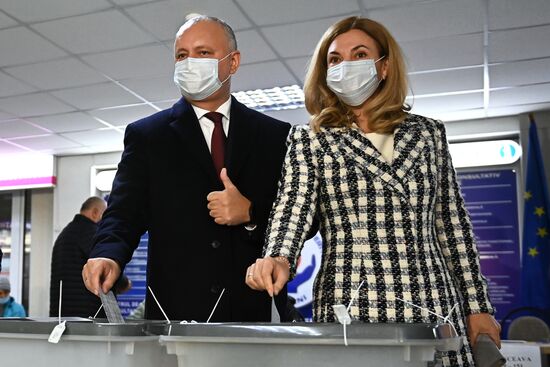 Второй тур выборов президента Молдавии