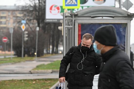 Масочный режим в Москве 