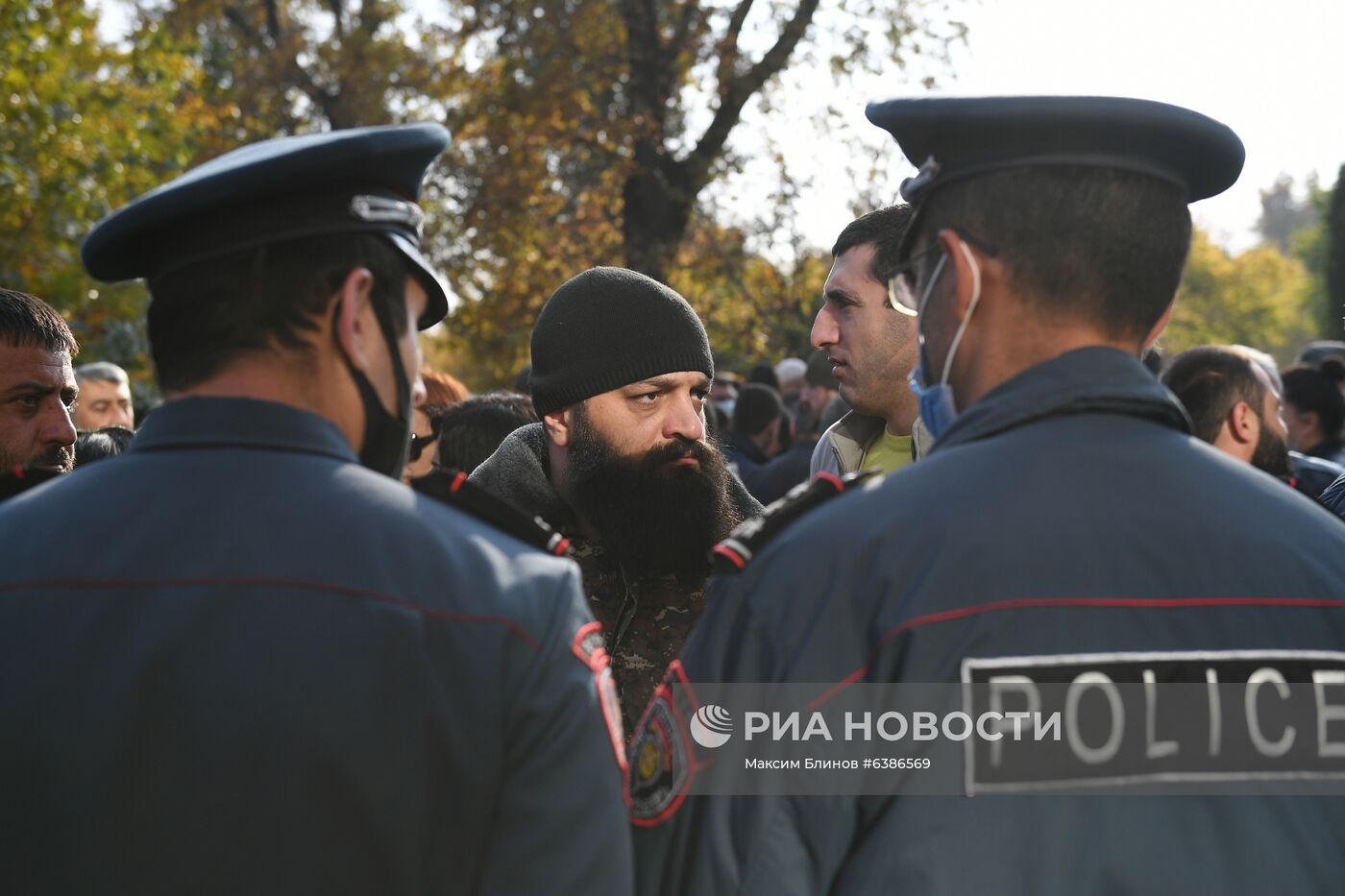 Митинг за освобождение подозреваемых в покушении на премьер-министра Армении Н. Пашиняна