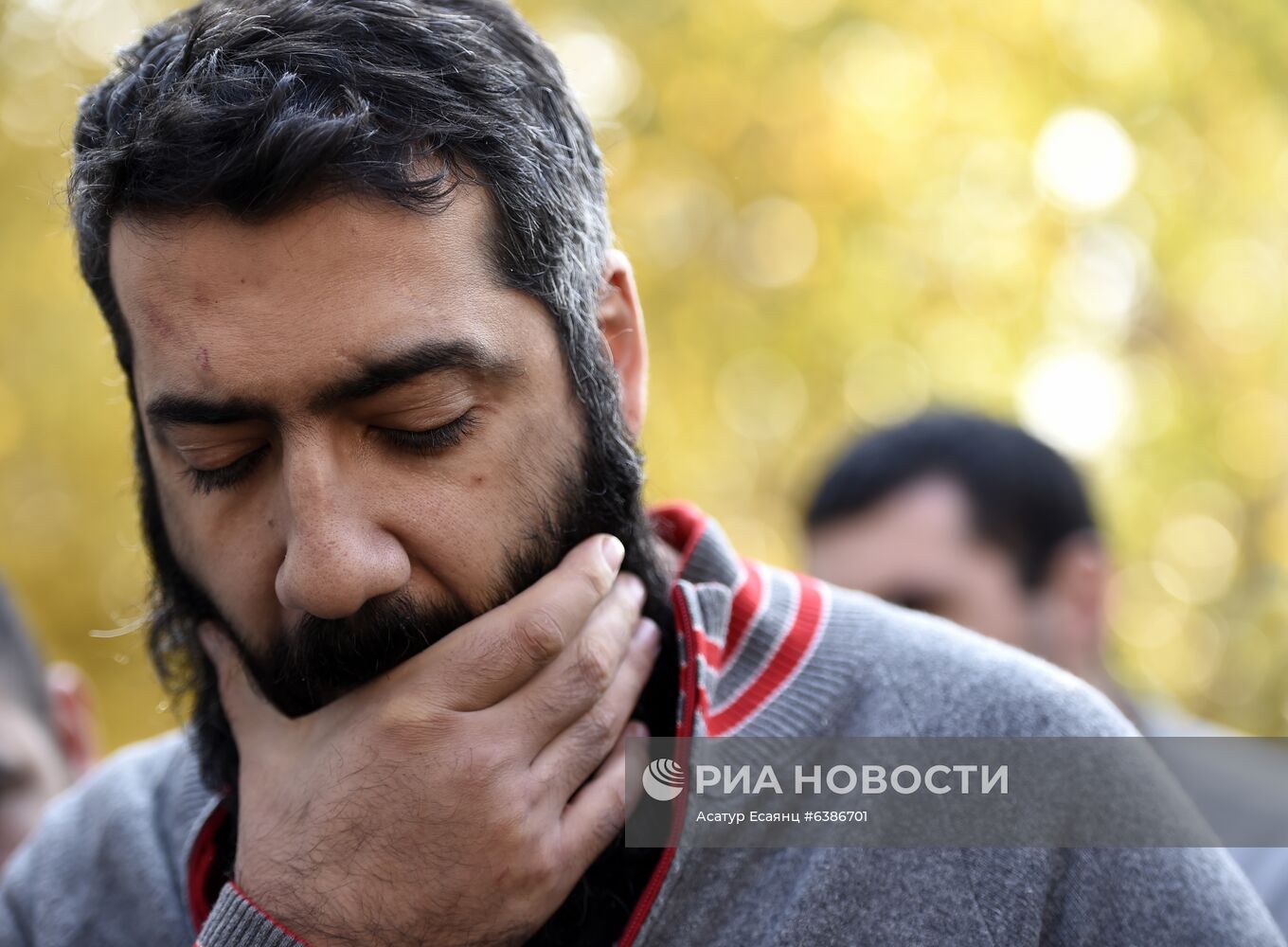 Митинг за освобождение подозреваемых в покушении на премьер-министра Армении Н. Пашиняна