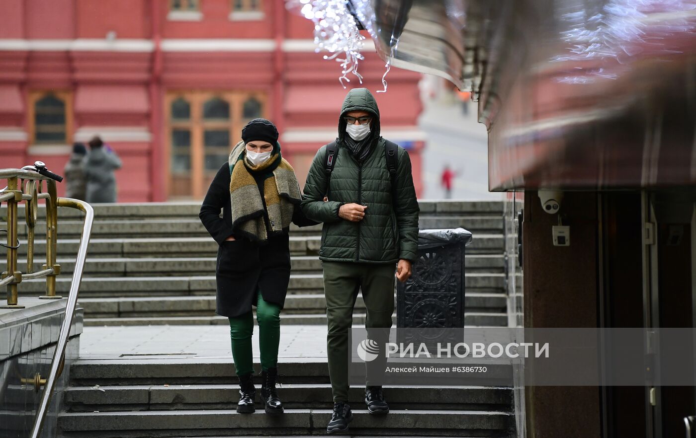 Масочный режим в Москве 