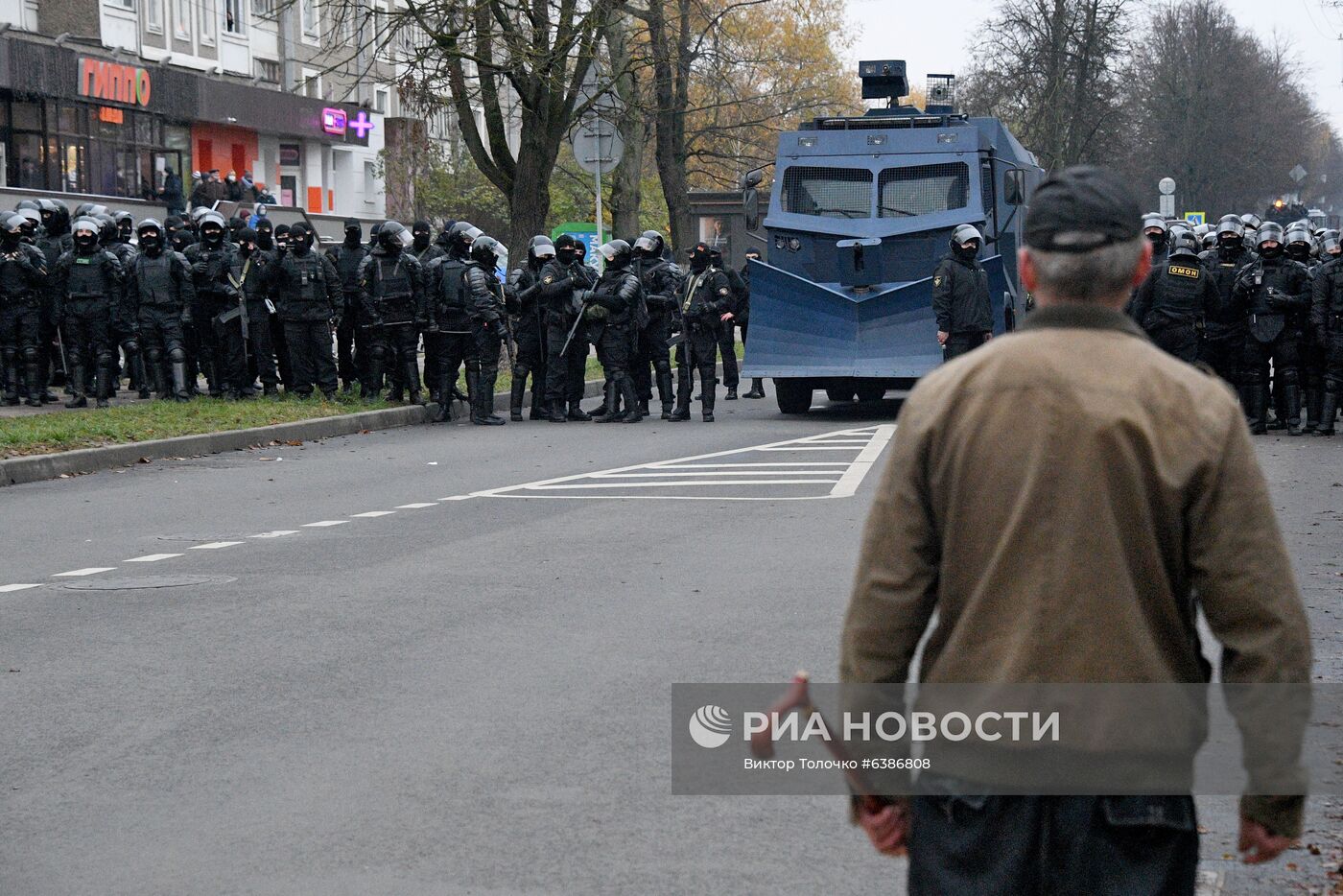 Акция протеста в Минске