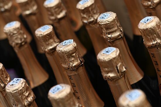 Предновогодняя торговля в ТЦ "Метро"