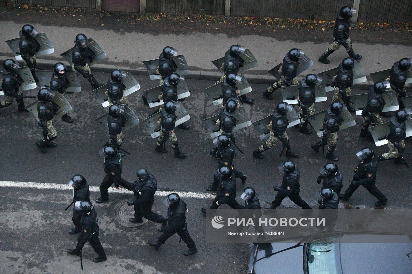 Акция протеста в Минске