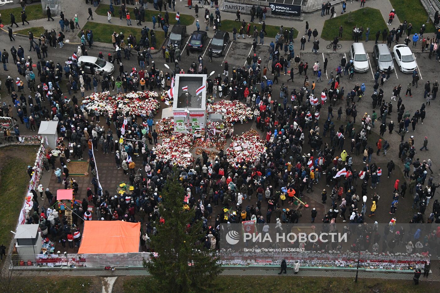 Акция протеста в Минске