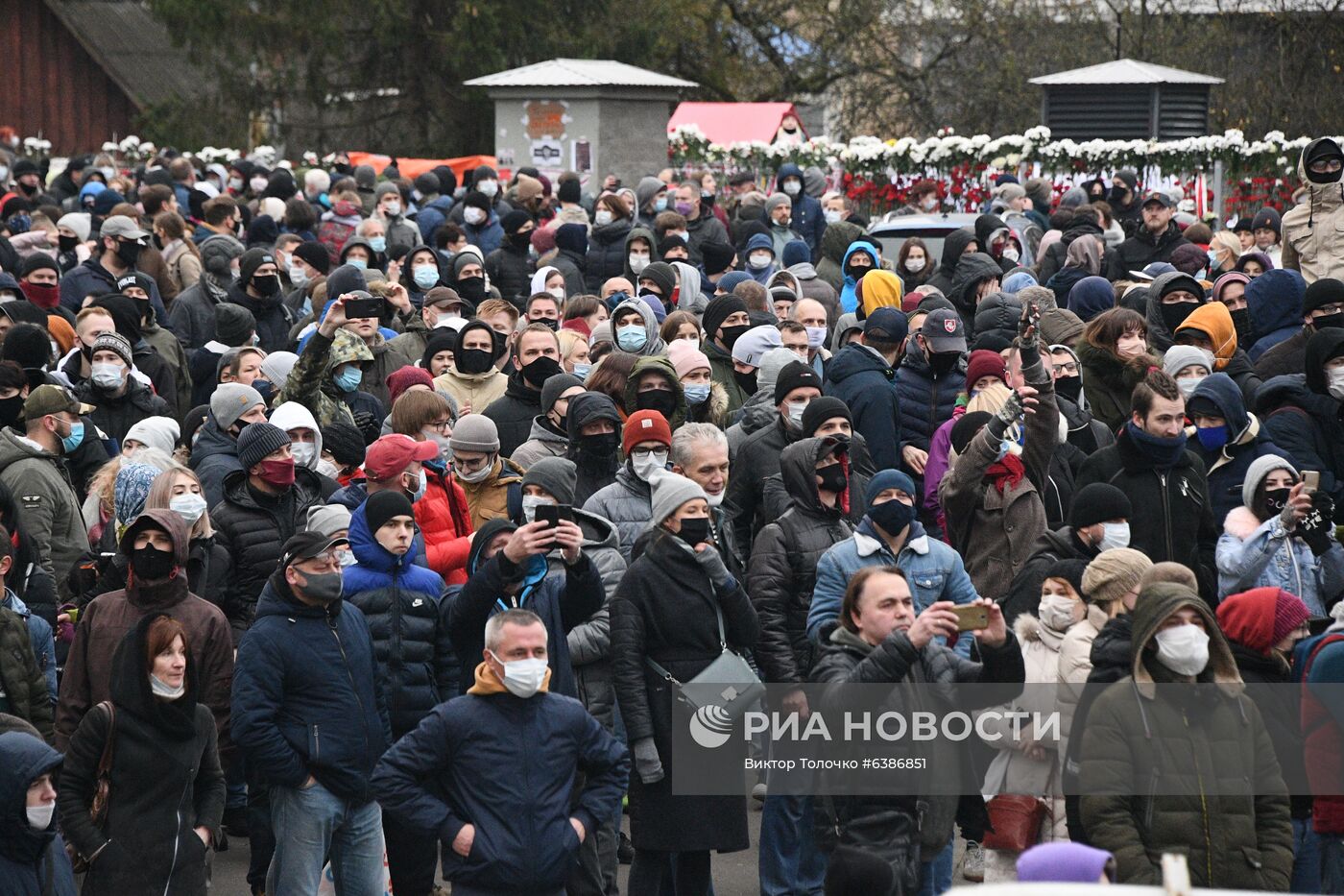 Акция протеста в Минске