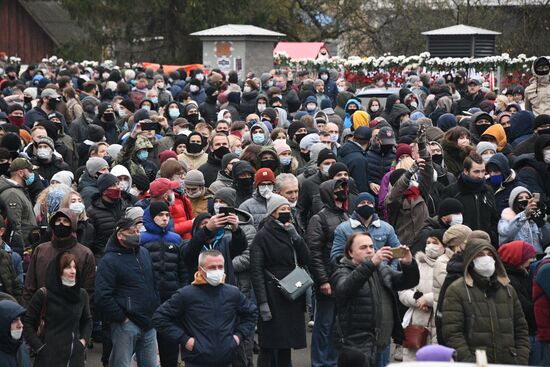 Акция протеста в Минске