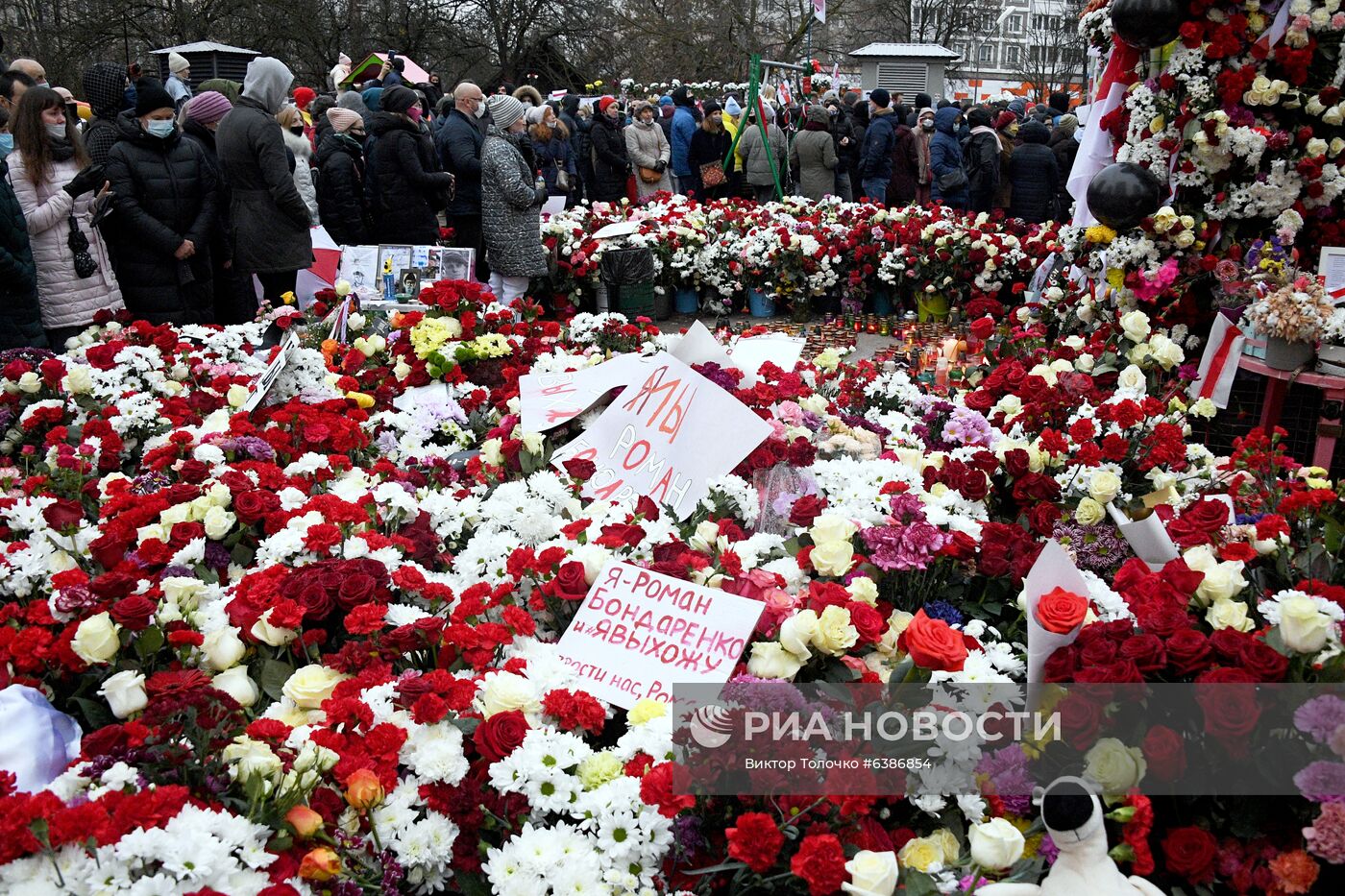 Акция протеста в Минске