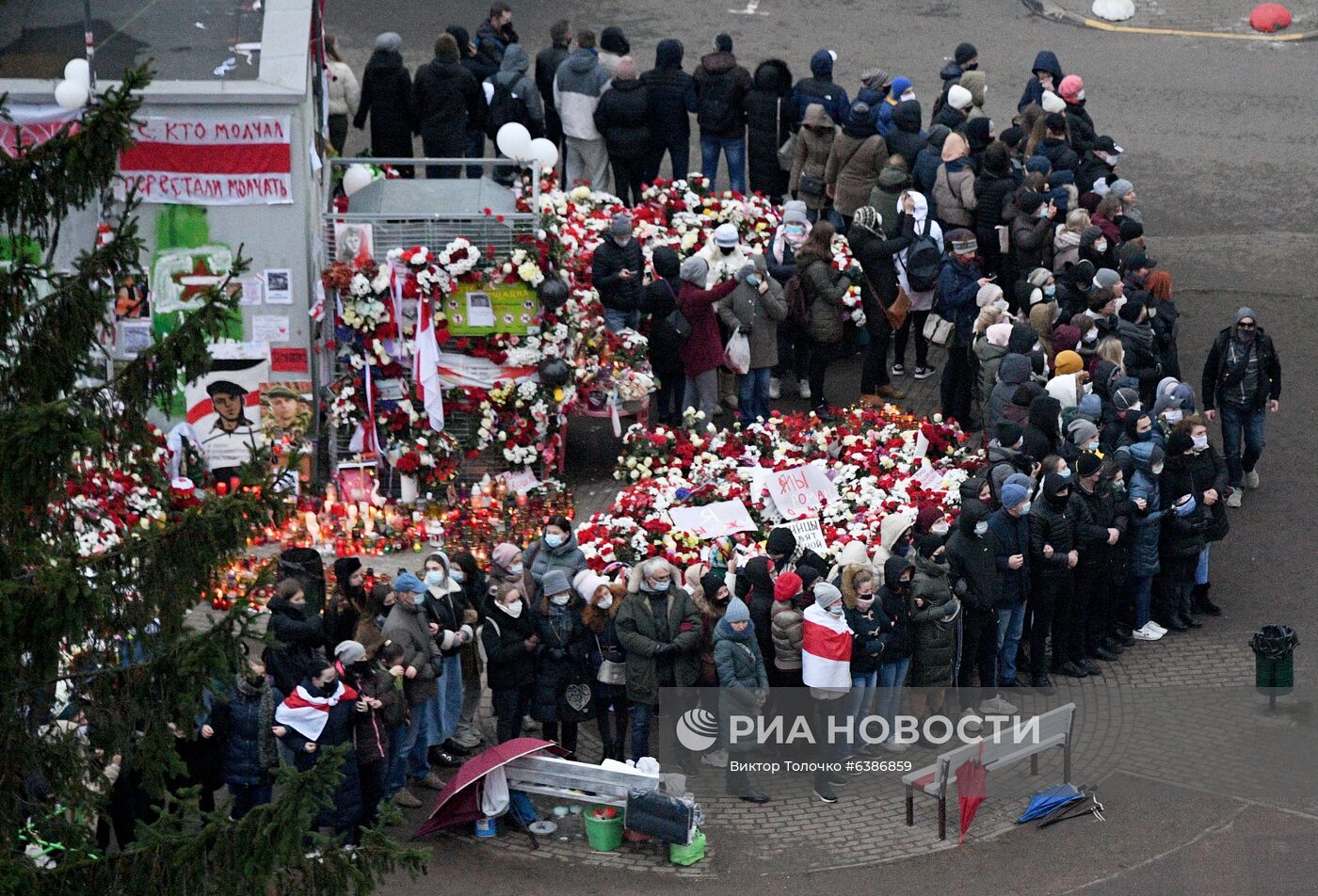 Акция протеста в Минске