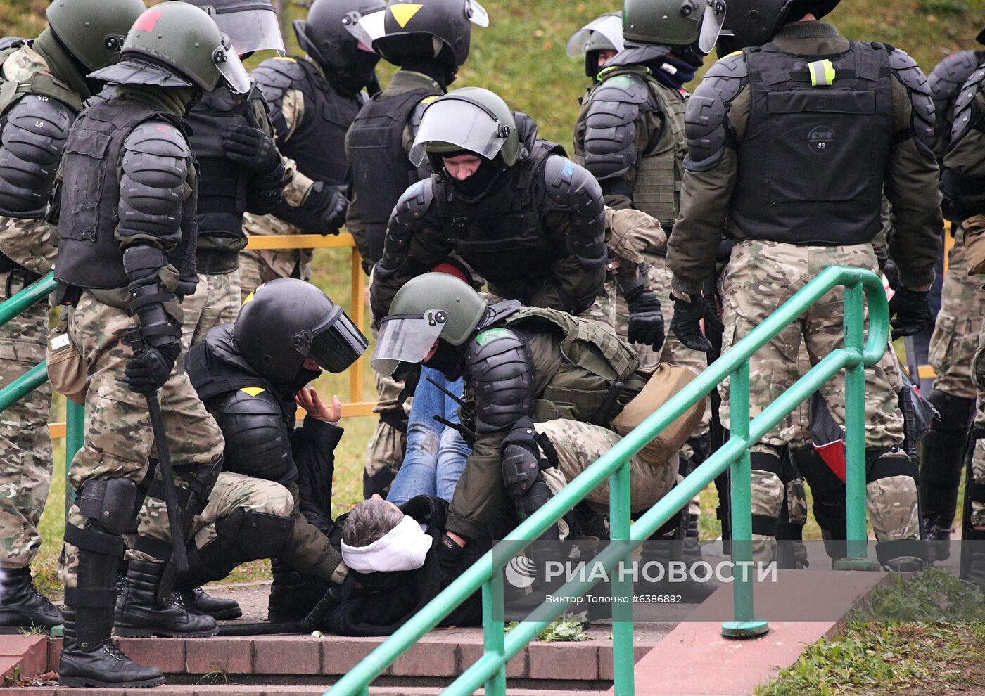 Акция протеста в Минске