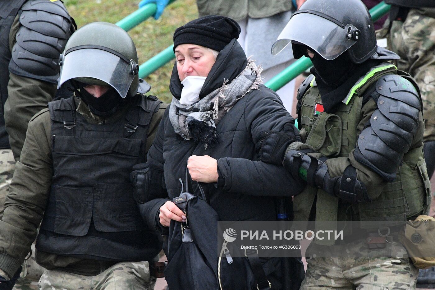 Акция протеста в Минске