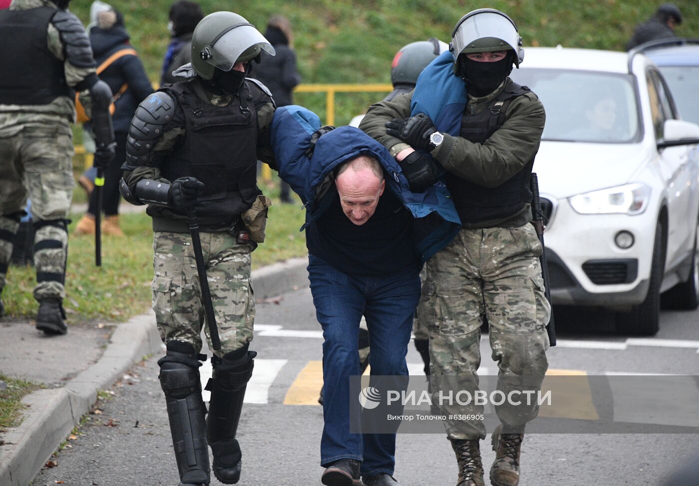 Акция протеста в Минске