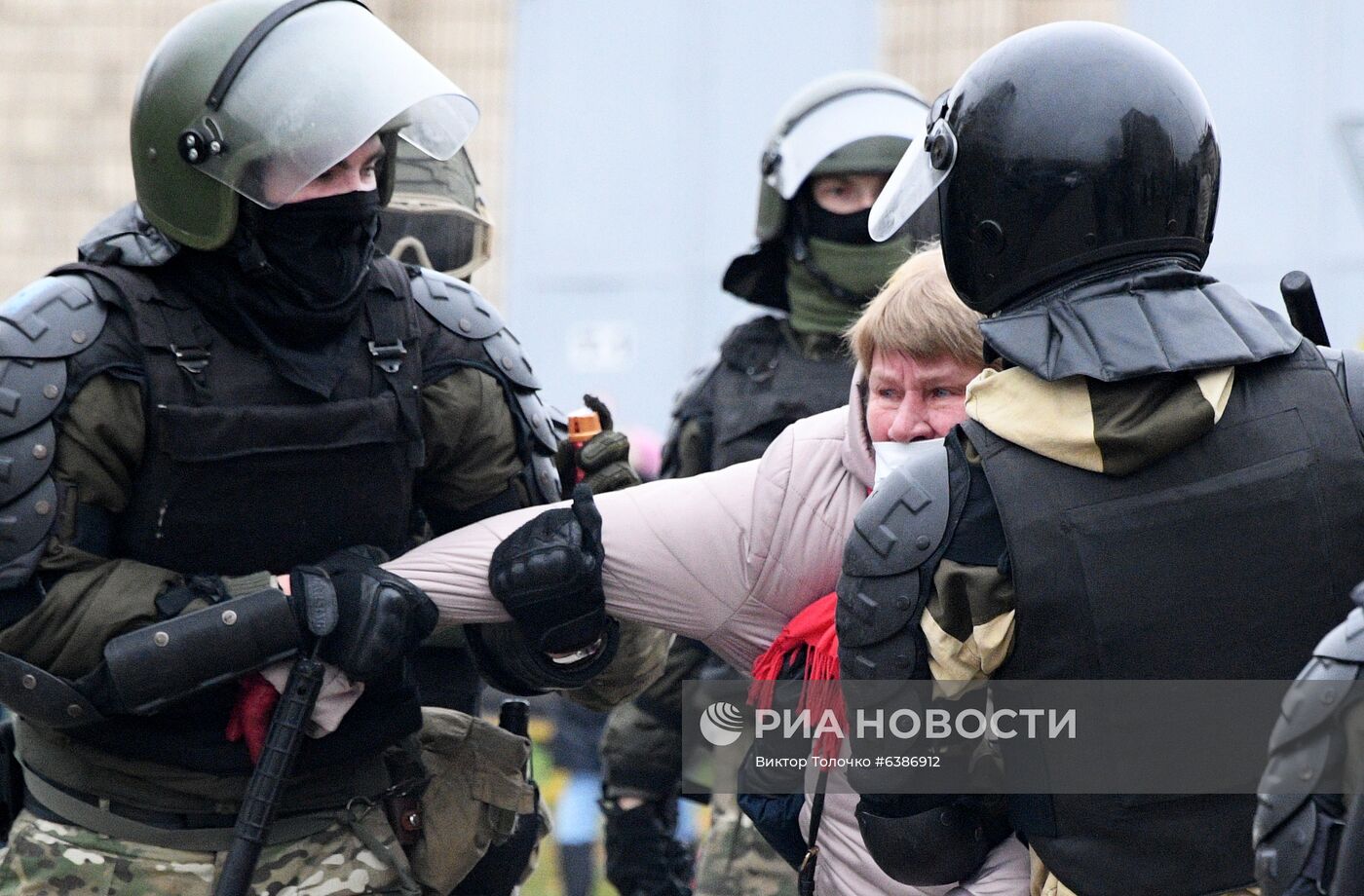 Акция протеста в Минске