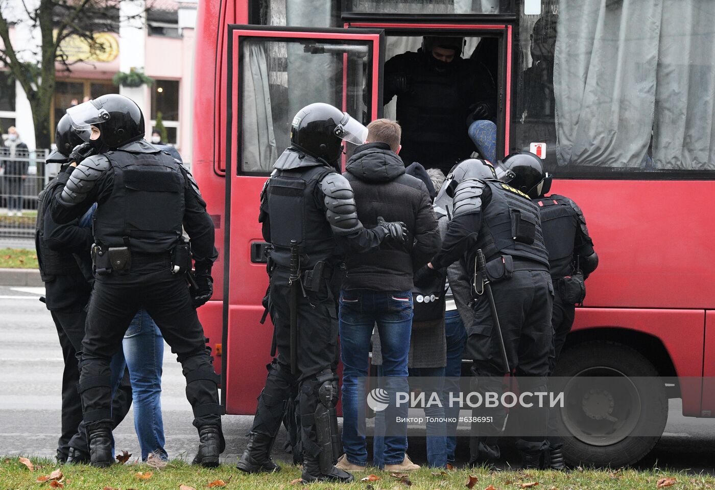 Акция протеста в Минске