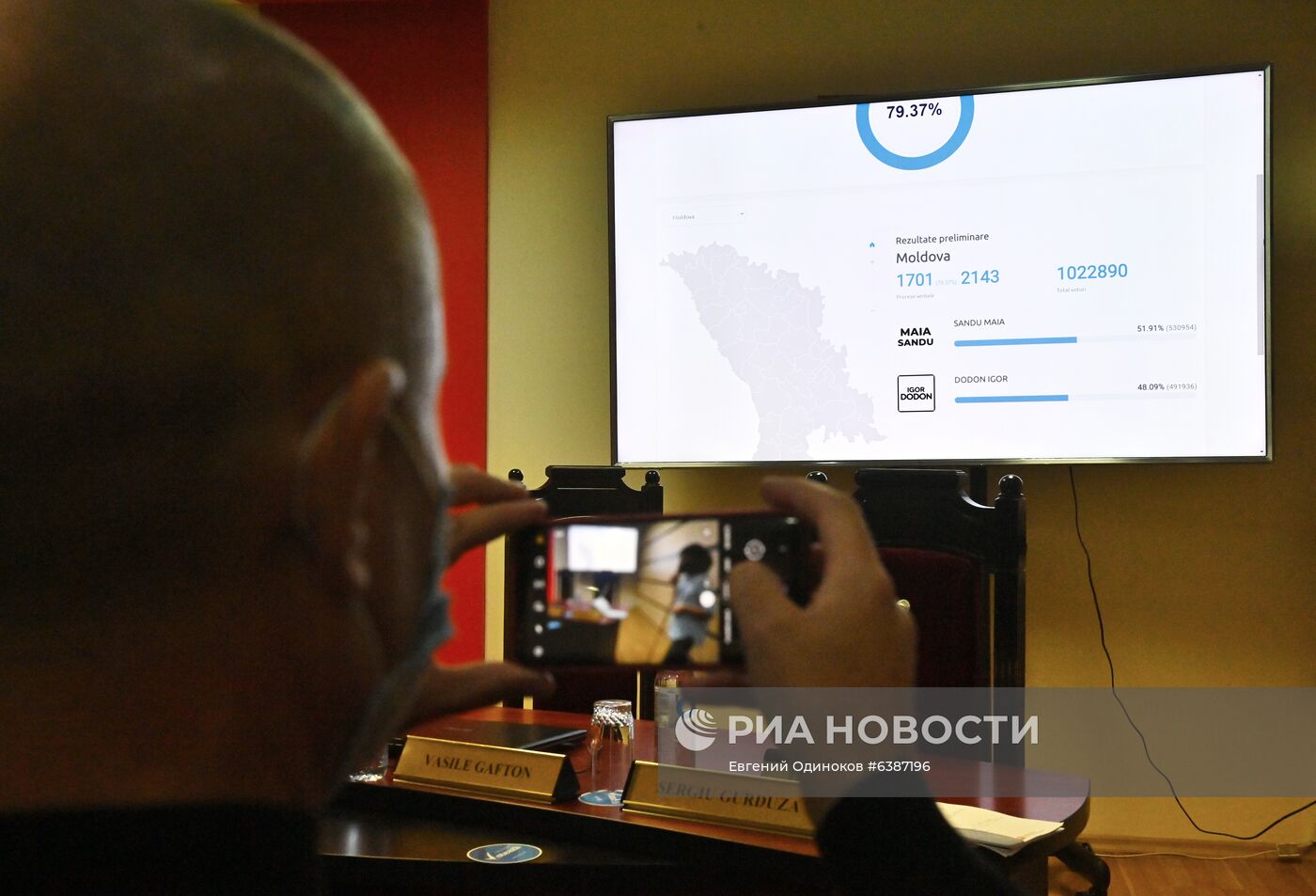 Второй тур выборов президента Молдавии