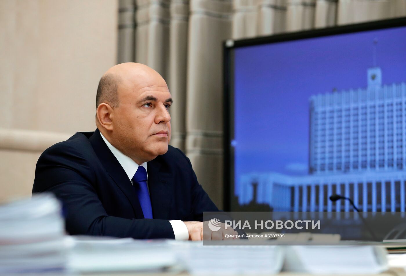  Премьер-министр РФ Мишустин провел заседание Координационного совета при правительстве РФ по борьбе с коронавирусом 