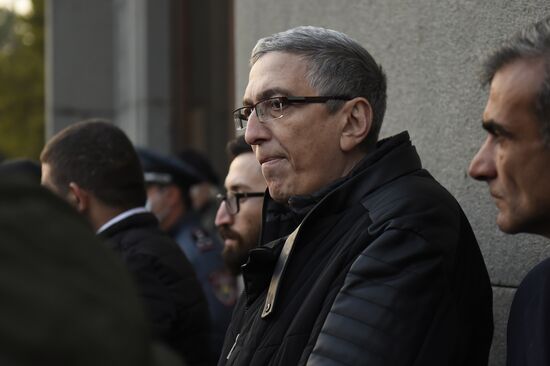 Митинг оппозиции в Ереване