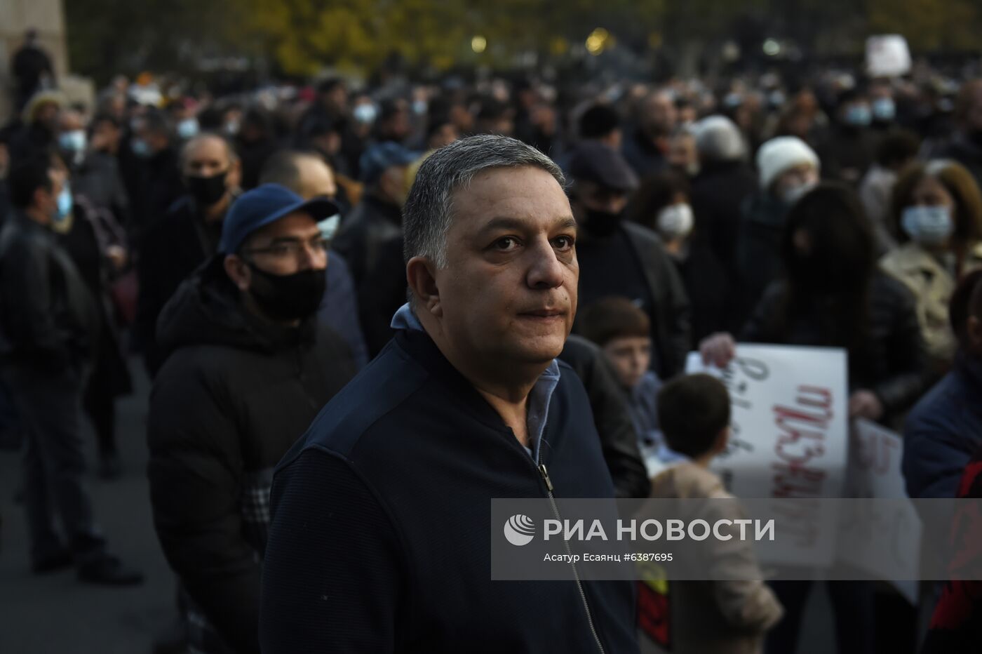 Митинг оппозиции в Ереване